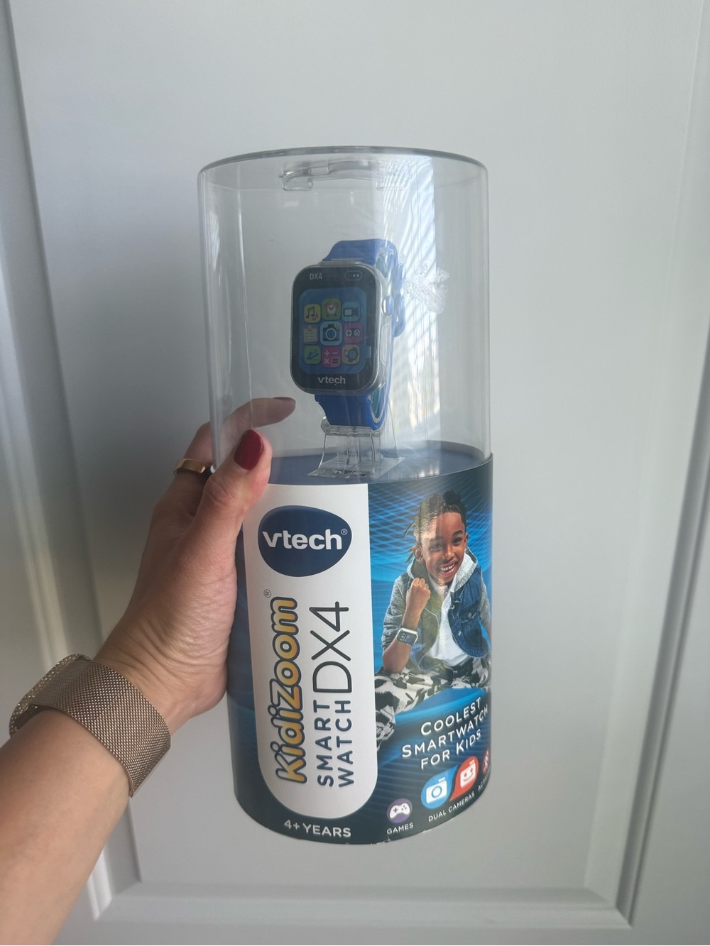 VTech Kidizoom Smartwatch DX4 in Blue - Kids Smartwatch